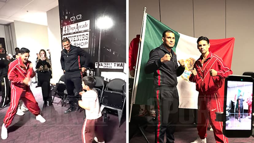 Ryan Garcia Prepares for Weigh-In with David Benavidez