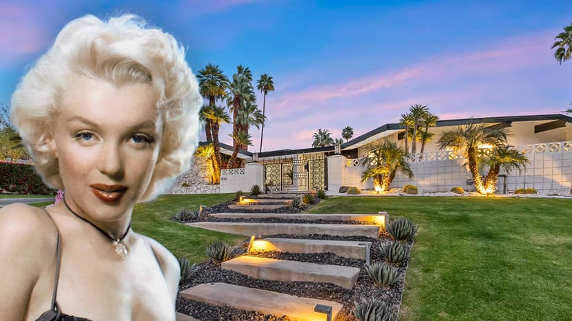 Marilyn Monroe's Former Palm Springs Home Listed for $3.3 Million