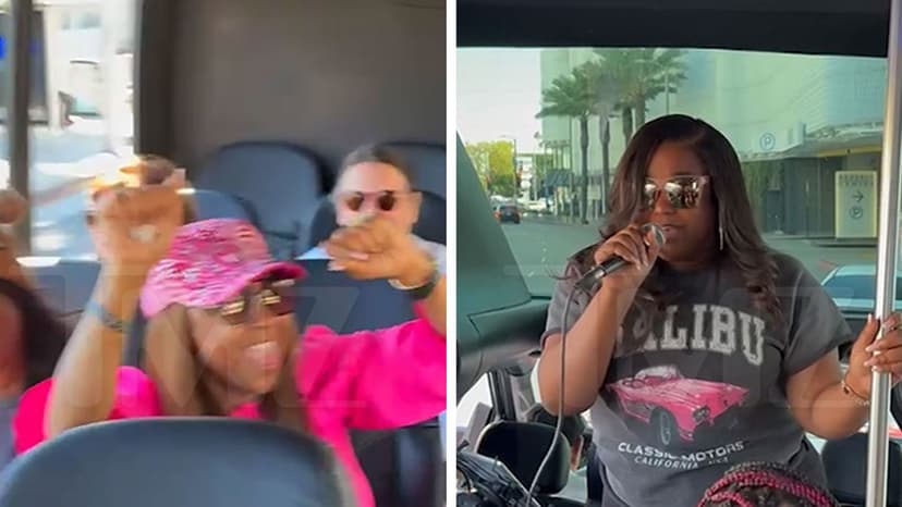 'Belle Collective' Star Lateshia Pearson Serves Up 'Tea' on TMZ Brunch Bus