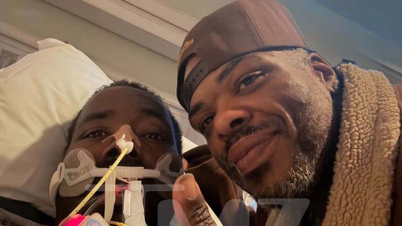 Quinton Aaron Recovers from Spinal Stroke, Shares First Photo Since Hospitalization