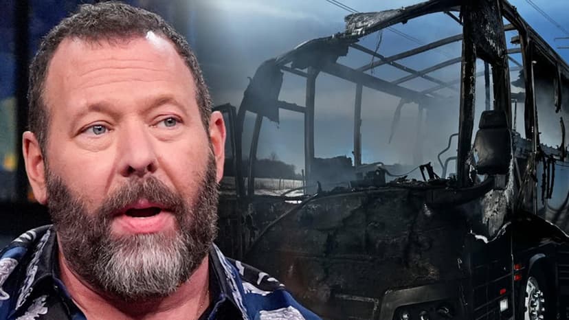 Comedian Bert Kreischer's Tour Bus Burns to the Ground