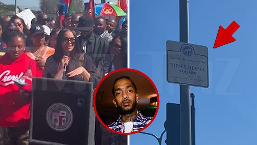 Lauren London's Emotional Tribute to Nipsey Hussle as LA Dedicates Intersection to Him