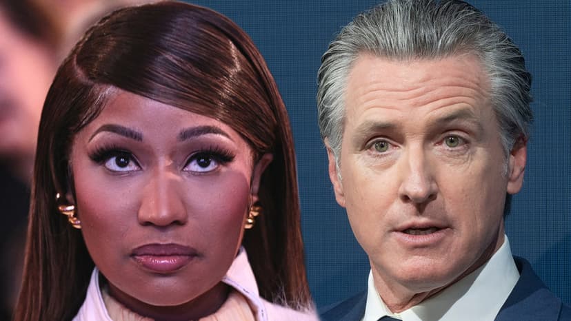 Nicki Minaj Accuses California Governor Newsom of Disrespecting Black Voters