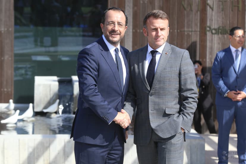 Macron deploys aircraft carrier and missile defences to Mediterranean, Cyprus