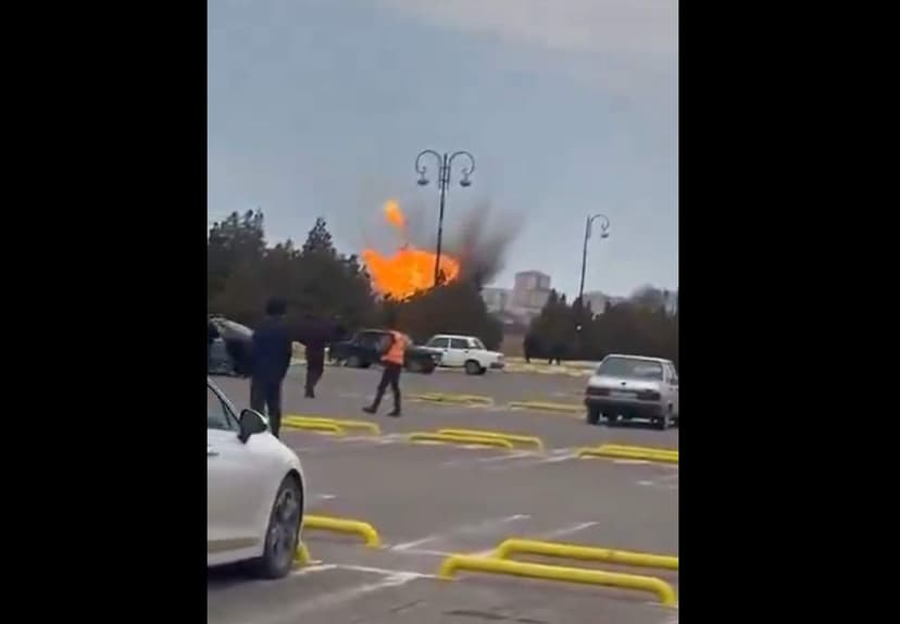 Iranian drones hit Azerbaijan airport, near school