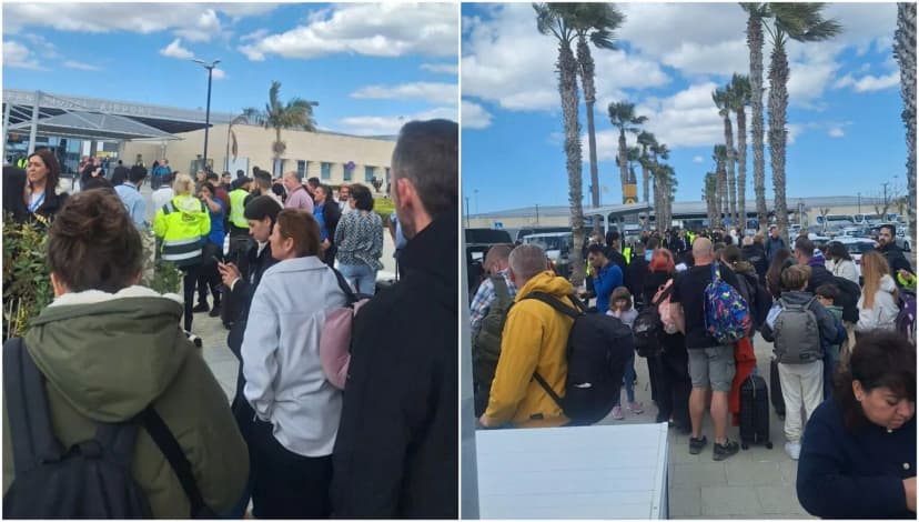 Communities near Paphos Airport on high alert as evacuation plans considered