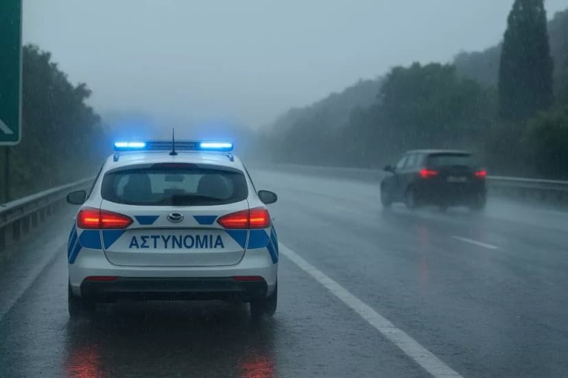 Police warn drivers after fog and debris hit Cyprus roads