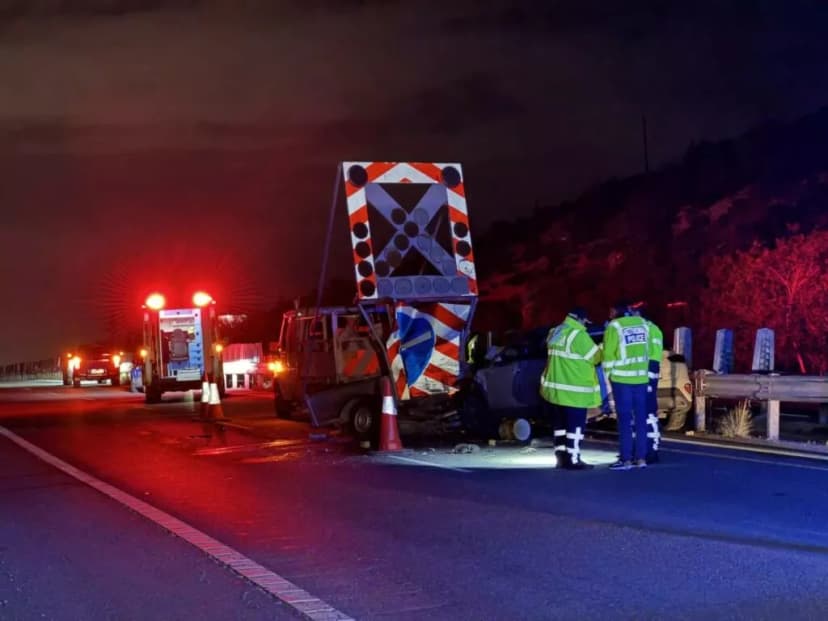 British Bases Police to Close Highway Section for Collision Reconstruction