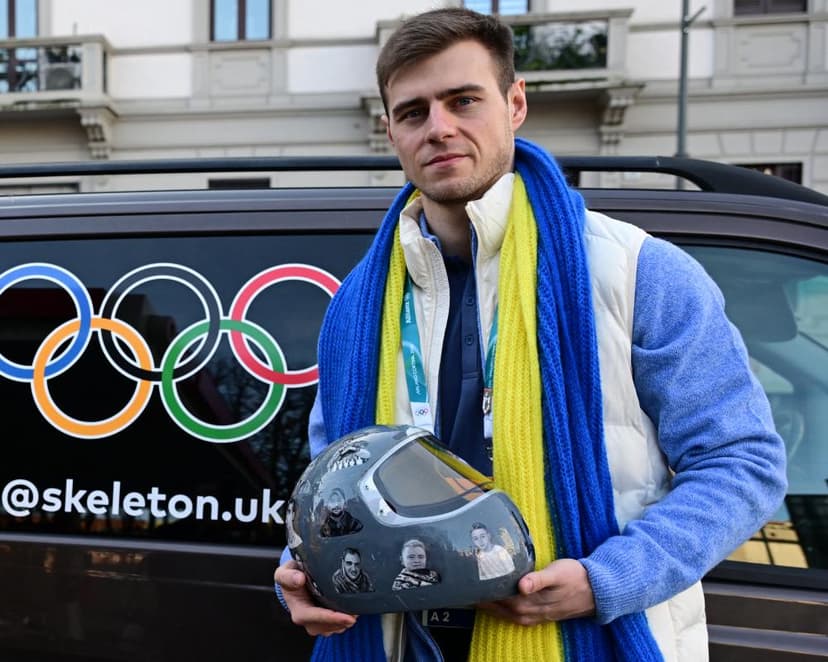 Ukrainian Athlete Banned for Helmet Protest at Winter Olympics