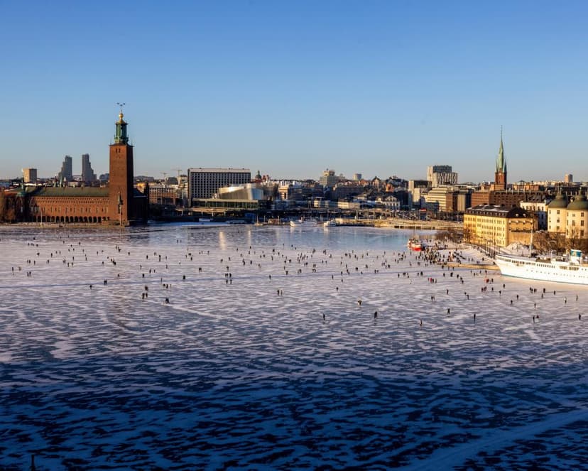 German tourists rescued from Swedish ice floe after floating sauna incident