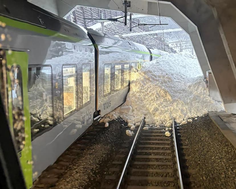 Train Derails in Switzerland Amid Fatal Avalanches