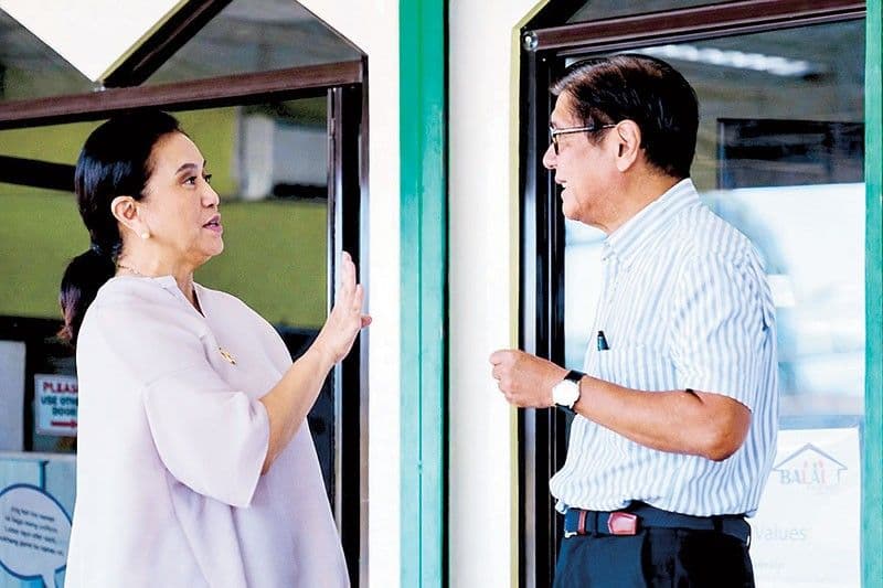 President Marcos Visits Naga, Wears Pink Socks in Honor of Robredo