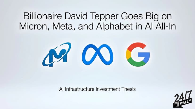 Billionaire David Tepper Makes Significant Investments in Micron, Meta, and Alphabet, Betting on AI Growth
