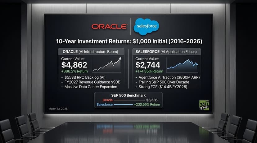 Retrospective Investment Analysis of Oracle and Salesforce