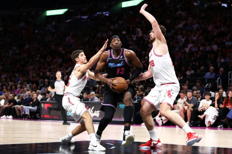 Adebayo shines as Heat down Rockets