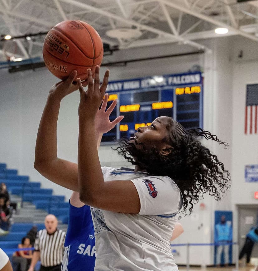 Improving Albany girls' basketball gets past Saratoga Springs in Section 2 playoffs