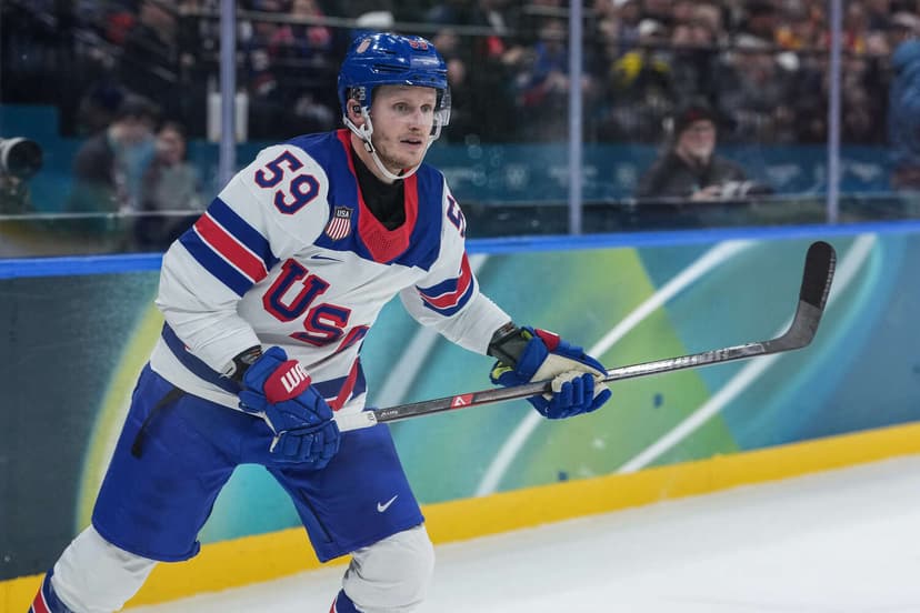 USA Men's Hockey Team Faces Sweden in Olympic Quarterfinals