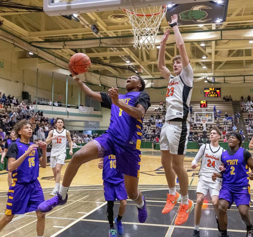 Troy surges past Bethlehem, Amsterdam nips Burnt Hills-Ballston Lake in Class AA boys' quarterfinals