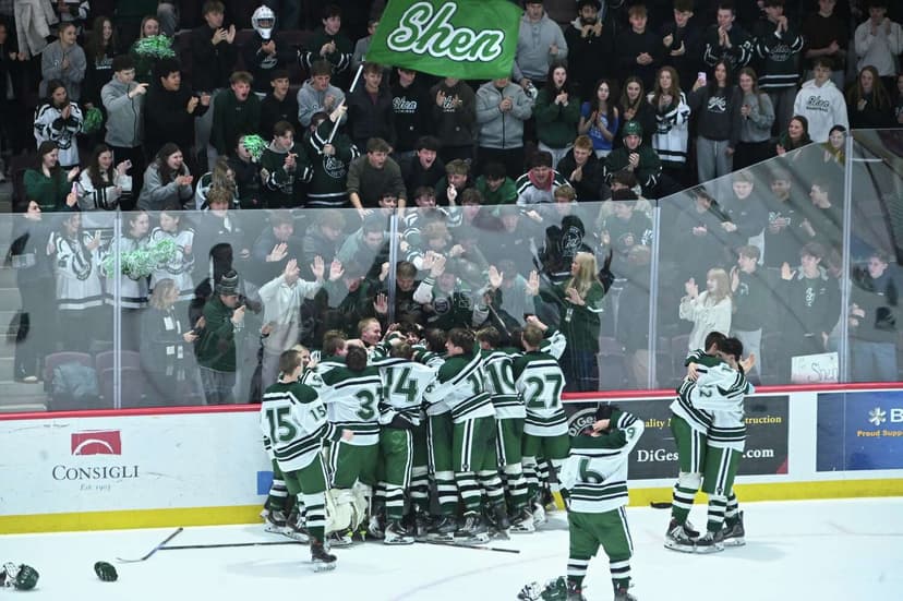 Shenendehowa boys' hockey wins third straight Section 2 Division 1 championship