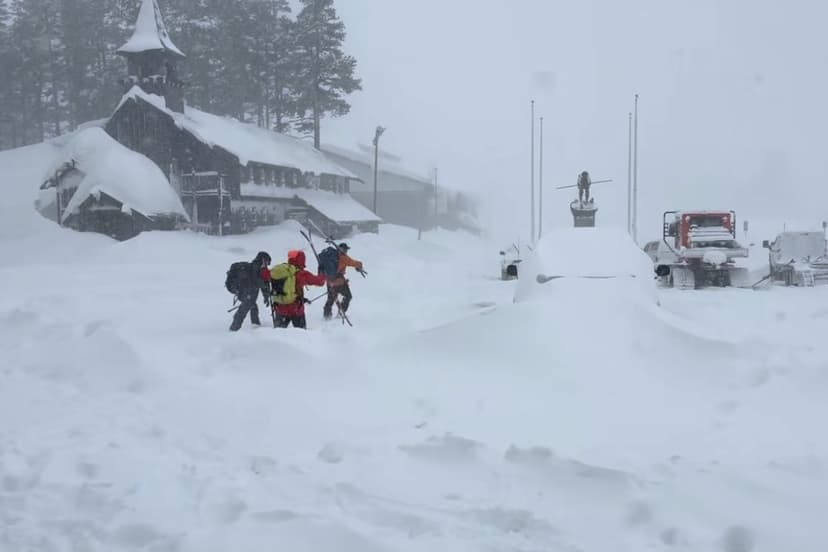 Rescuers Search for Missing After California Avalanche