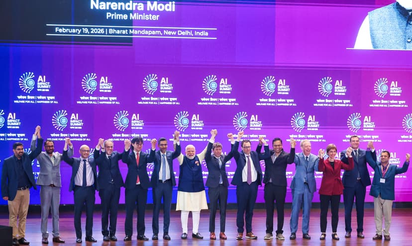 Modi's AI Summit Sees Tech Leaders Avoid Contact