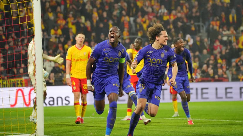 AS Monaco Stages Dramatic Comeback Against RC Lens