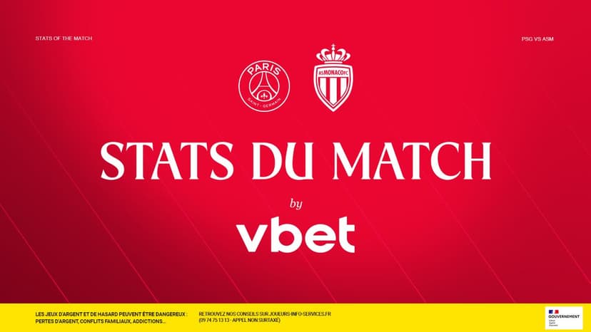 At the top, intense pressure, 100th minute… The stats before PSG by VBET