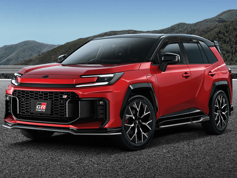 Toyota RAV4 Receives GR Performance Parts in Japan
