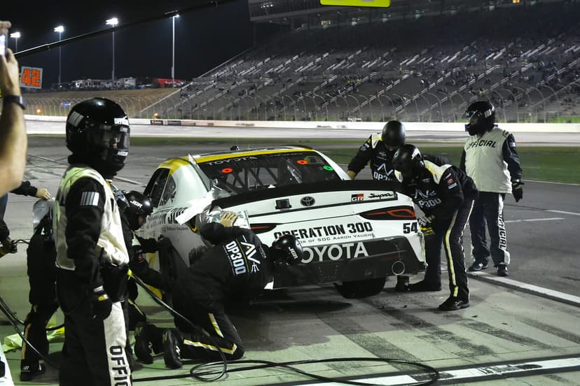 Joe Gibbs Racing Crew Member Struck on Pit Road at Atlanta