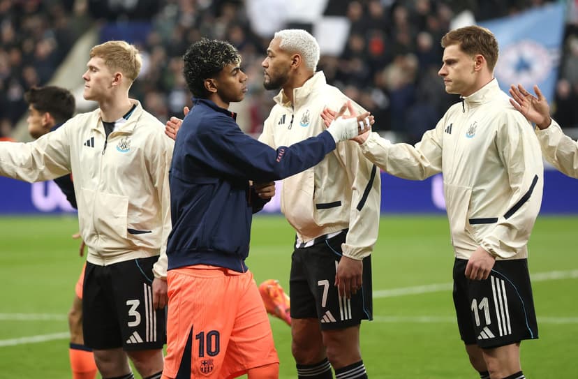 Eddie Howe admits Newcastle will face Barcelona without one of their most important players: ‘He’ll travel, but not to play’