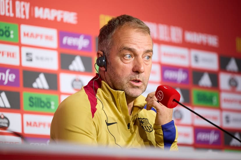 Flick talks De Jong, UCL draw, managerial milestone, contract renewal ahead of Barcelona vs Villarreal