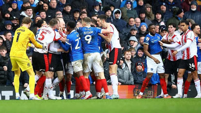 Portsmouth and Southampton Fined After South Coast Derby Melee