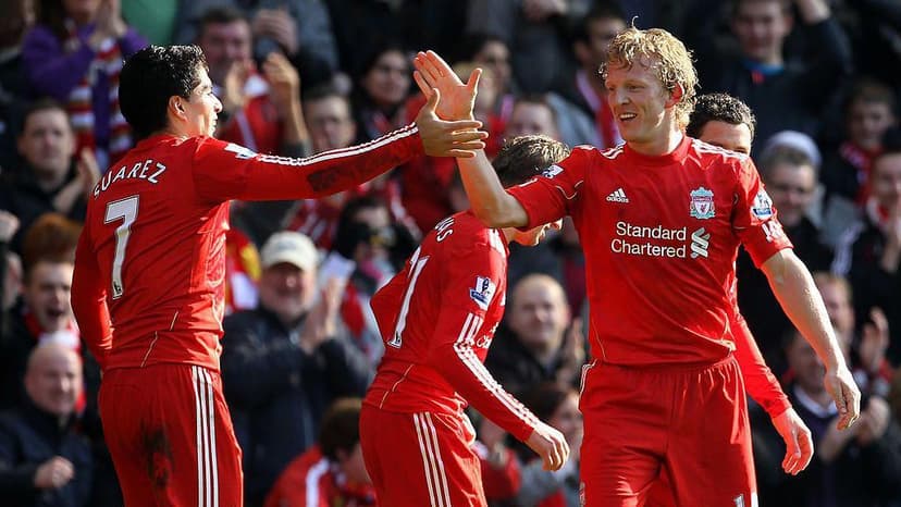 Kuyt's six-yard hat-trick against Man Utd - 6 March 2011
