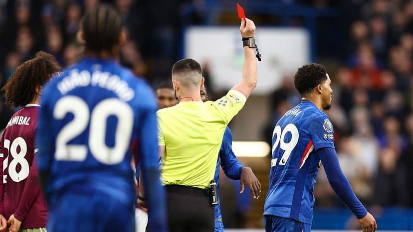 Red cards and poor home form - Chelsea 'set fire to points'