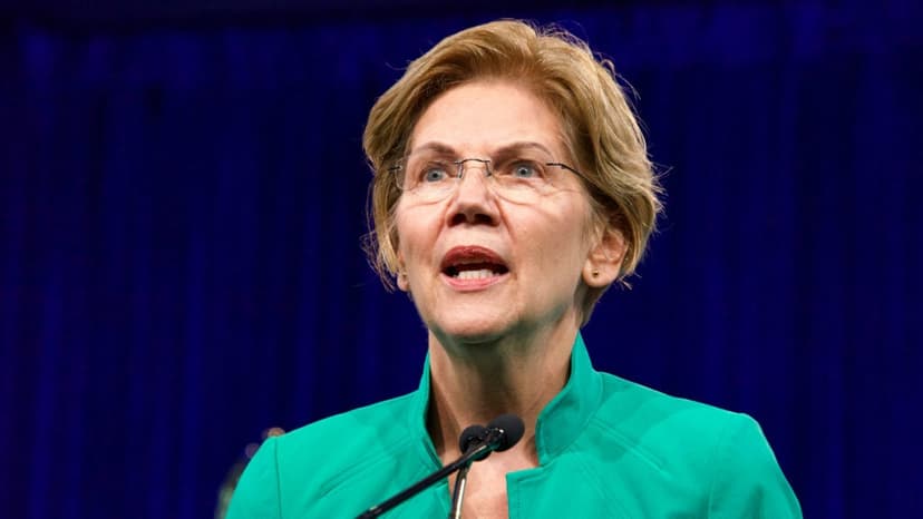 Elizabeth Warren Raises Concerns Over Trump Family's Crypto Bank Application