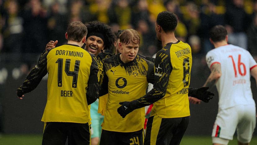2-0 in goals and 12-2 in corners: BVB beat Augsburg convincingly