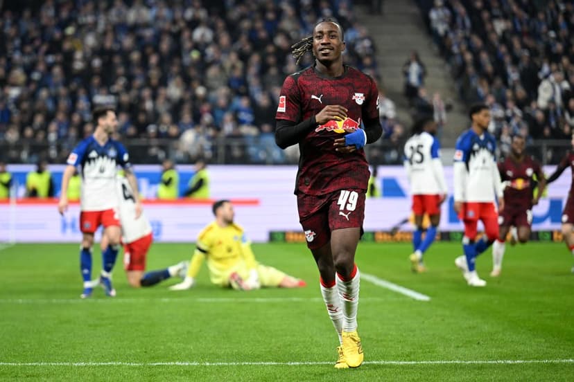 Rômulo and Diomande lead RB Leipzig to victory in Hamburg