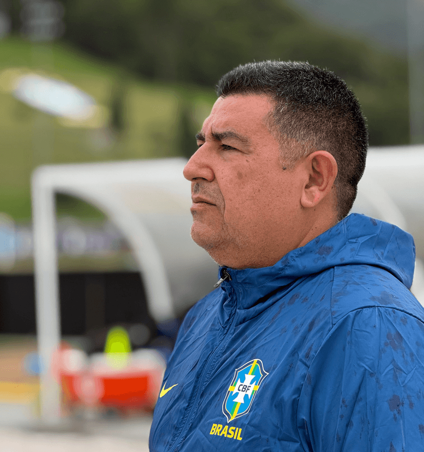 Chicão Castelo Branco Debuts as Brazil Beach Soccer Coach