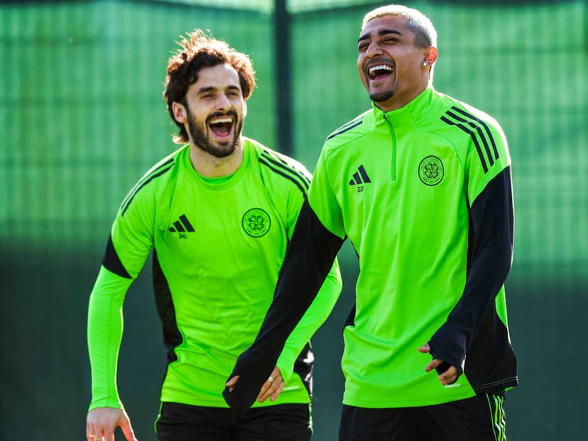 Training Gallery: Aberdeen v Celtic