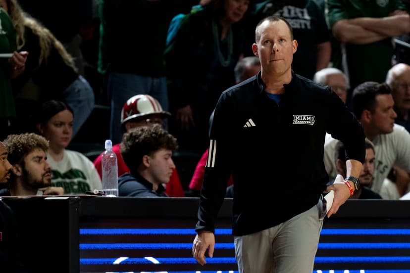 Miami RedHawks' Travis Steele still wearing Selection Sunday Speedo