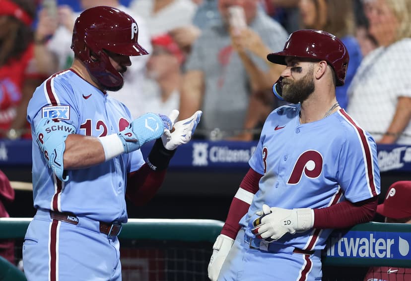 Bryce Harper Recalls Surprise Over Kyle Schwarber's Phillies Signing