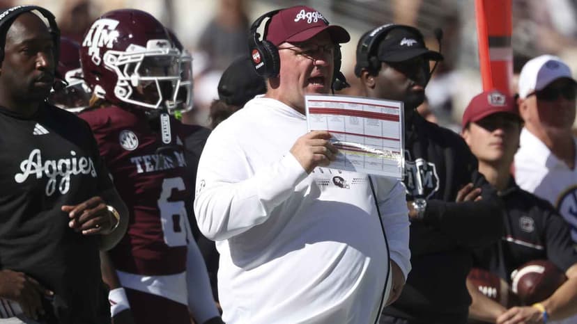 Texas A&M Coach Mike Elko Calls for NCAA Leadership in College Football