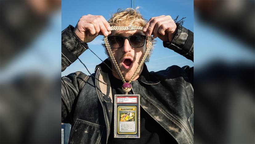 Logan Paul’s ‘holy grail’ of Pokémon cards sells for $16.5 million, with a diamond necklace thrown in