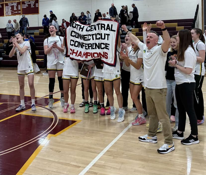 Top-seeded Coventry downs No. 2 Suffield to defend its NCCC girls basketball championship