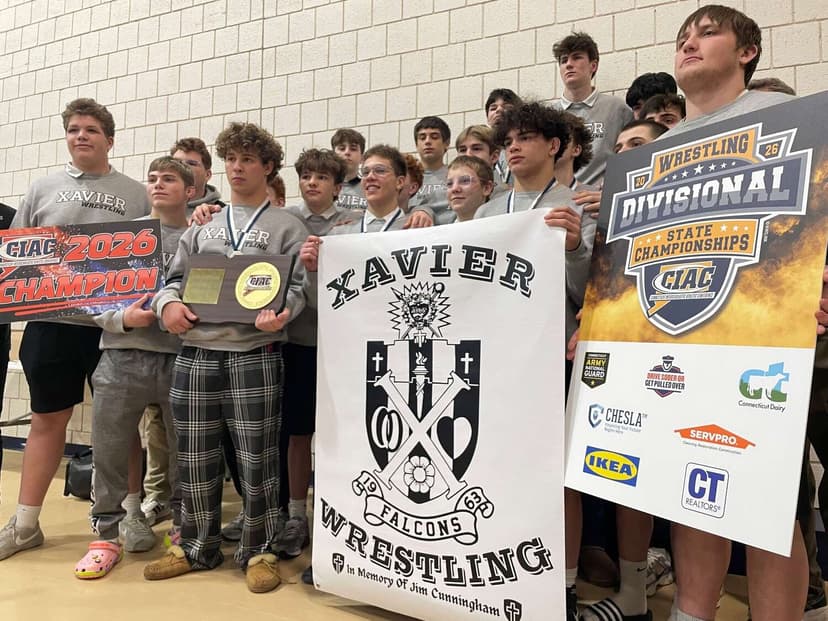 Xavier Wrestling Secures Sixth Consecutive CIAC Class L Team Championship