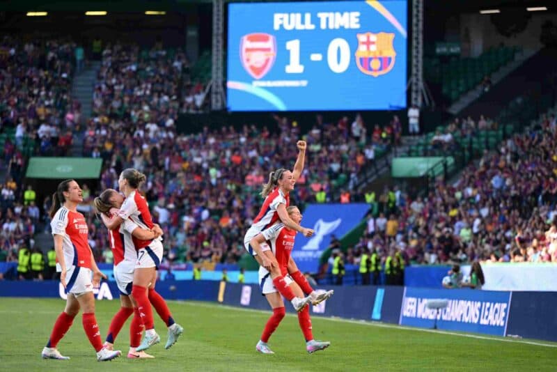 Women's Champions League Quarter-Finals Set, Arsenal Faces London Derby