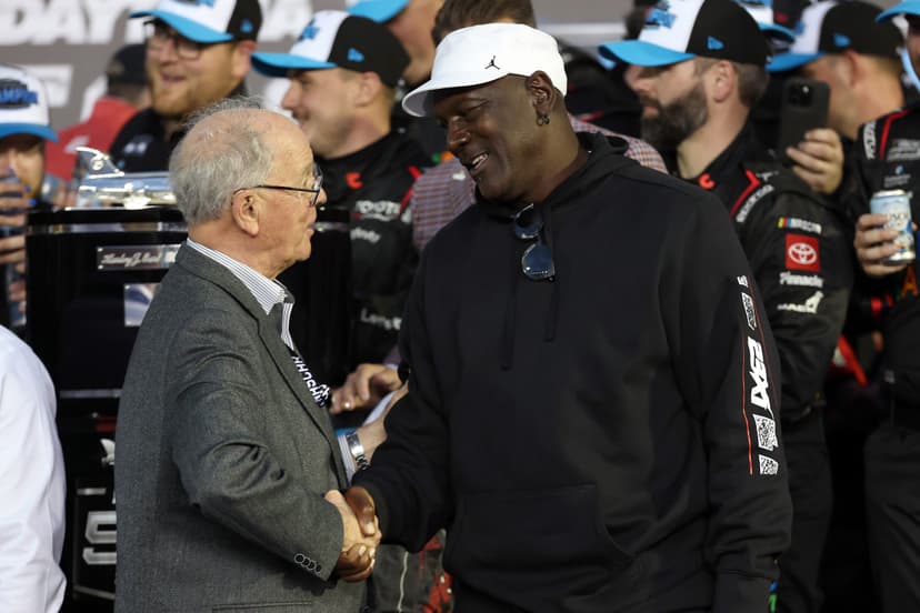 Michael Jordan's Team Wins Daytona 500