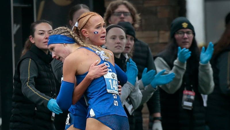 BYU's Riley Chamberlain Discusses Breaking NCAA Mile Record