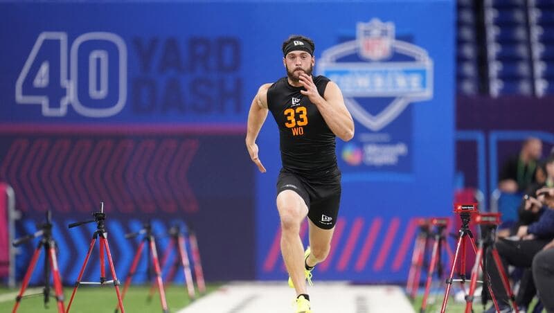 How former BYU stars Chase Roberts and Jack Kelly performed at the NFL combine