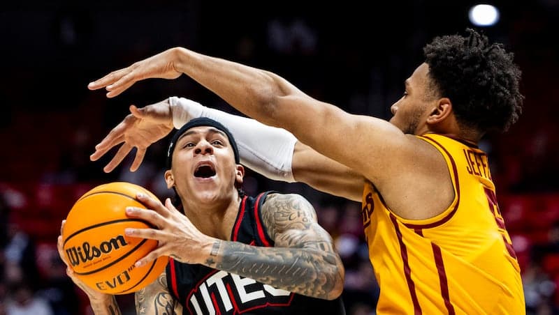 Utah no match for No. 4 Iowa State’s pressure defense in 16-point loss